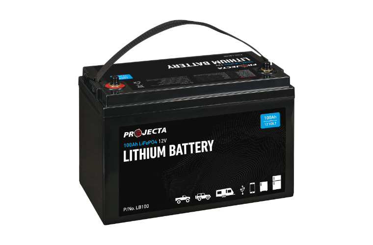 Projecta LB100: 12.8V 100Ah Battery - Reliable & Long-Lasting Power Storage