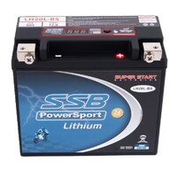 SSB LH20L-BS High Performance Lithium Motorcycle Battery