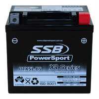 SSB RTX5L-BS Powersport Battery