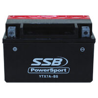SSB YTX7A-BS Powersport Battery